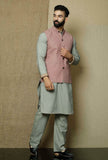 Muted Lavender  Cotton Nehru Jacket