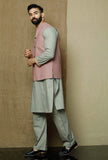 Muted Lavender  Cotton Nehru Jacket