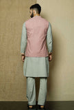 Muted Lavender  Cotton Nehru Jacket