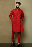 Set of 2:Crismon Cotton Cambric Kurta and Pyjama