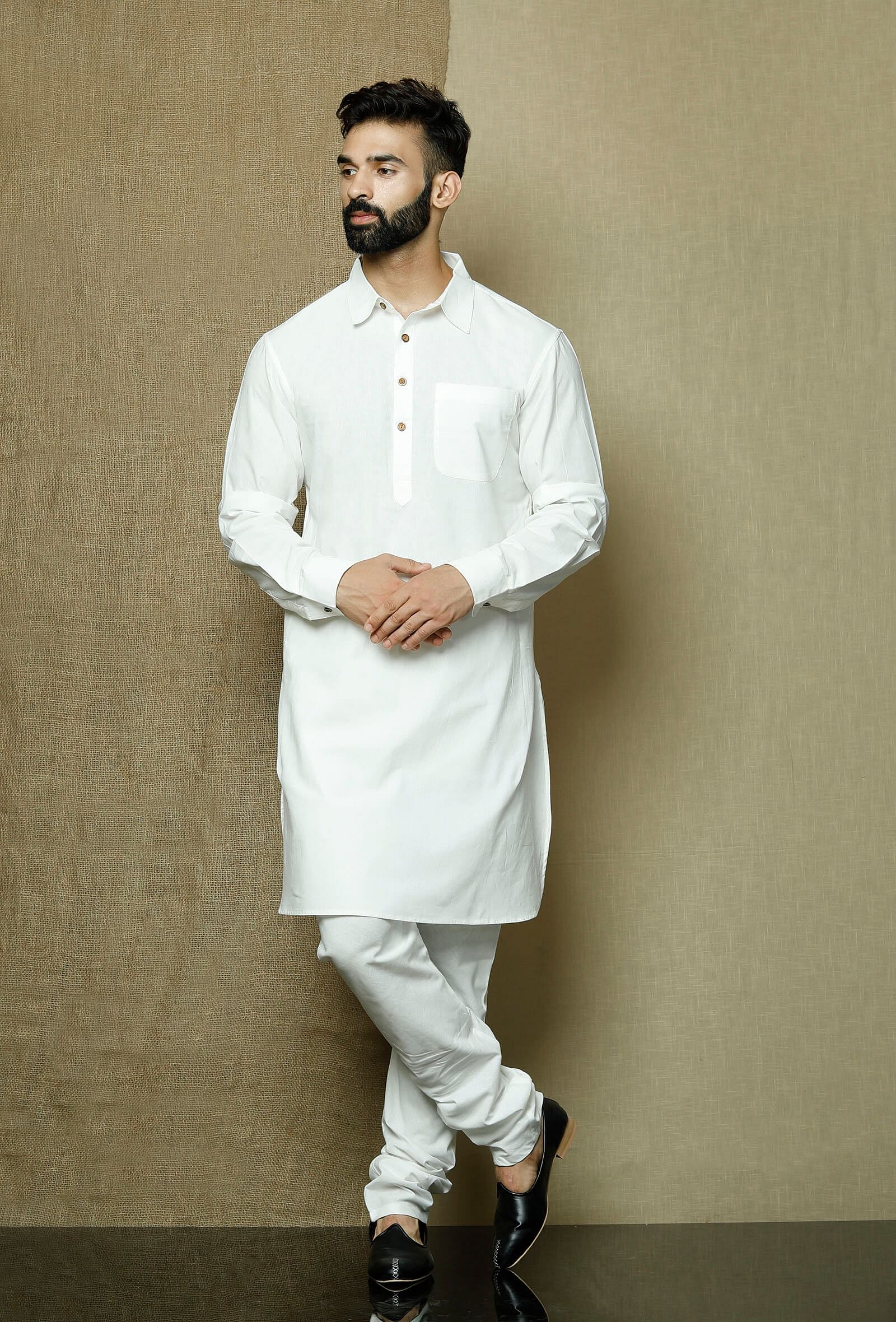 Safed pajama clearance