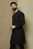 Onyx  Cotton Overlap Kurta