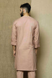 Beige  Cotton Kurta