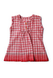 Red Gamcha Frock