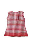 Red Gamcha Frock