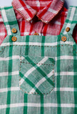 Set of 2 - Gamcha shirt and Dungree
