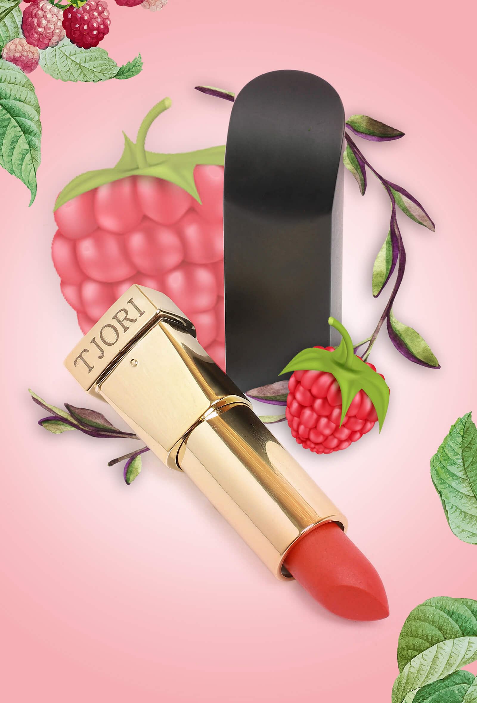 Nalini Coral Raspberry Lipstick