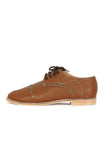 Tawny Oxford Shoes With Bullet Studs