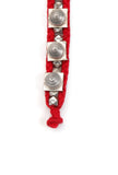 Square Red Thread Tomb Motif Hand Bracelet