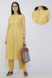 The Mischeivious Yellow Kota Kurta