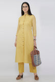 The Mischeivious Yellow Kota Kurta