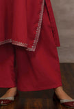 Farooq Pink Phiran Woollen Kurta