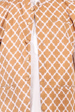 Beige Mustard Nehru Cotton Jacket