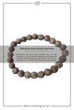 Kokonite Grey Beads Bracelet