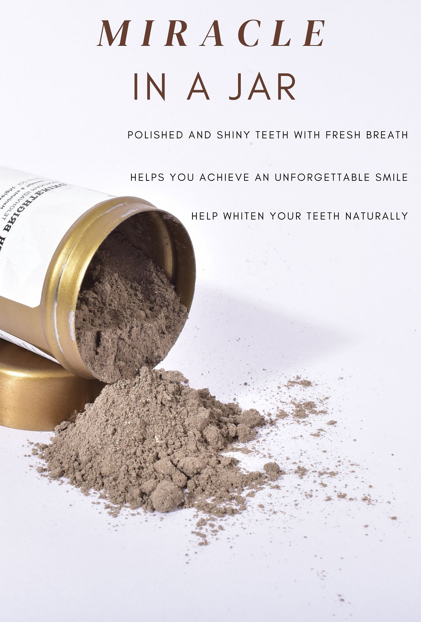 Teeth Brightening Powder: TEJOHVADI MANJANA : Manjishta & Tejovati