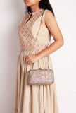 Dani Silk Madhubani Print Rectangular Box Clutch
