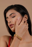 Raima Twisted Gold Bracelet