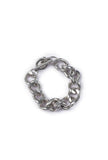 Inbar Twisted Silver Chain Bracelet
