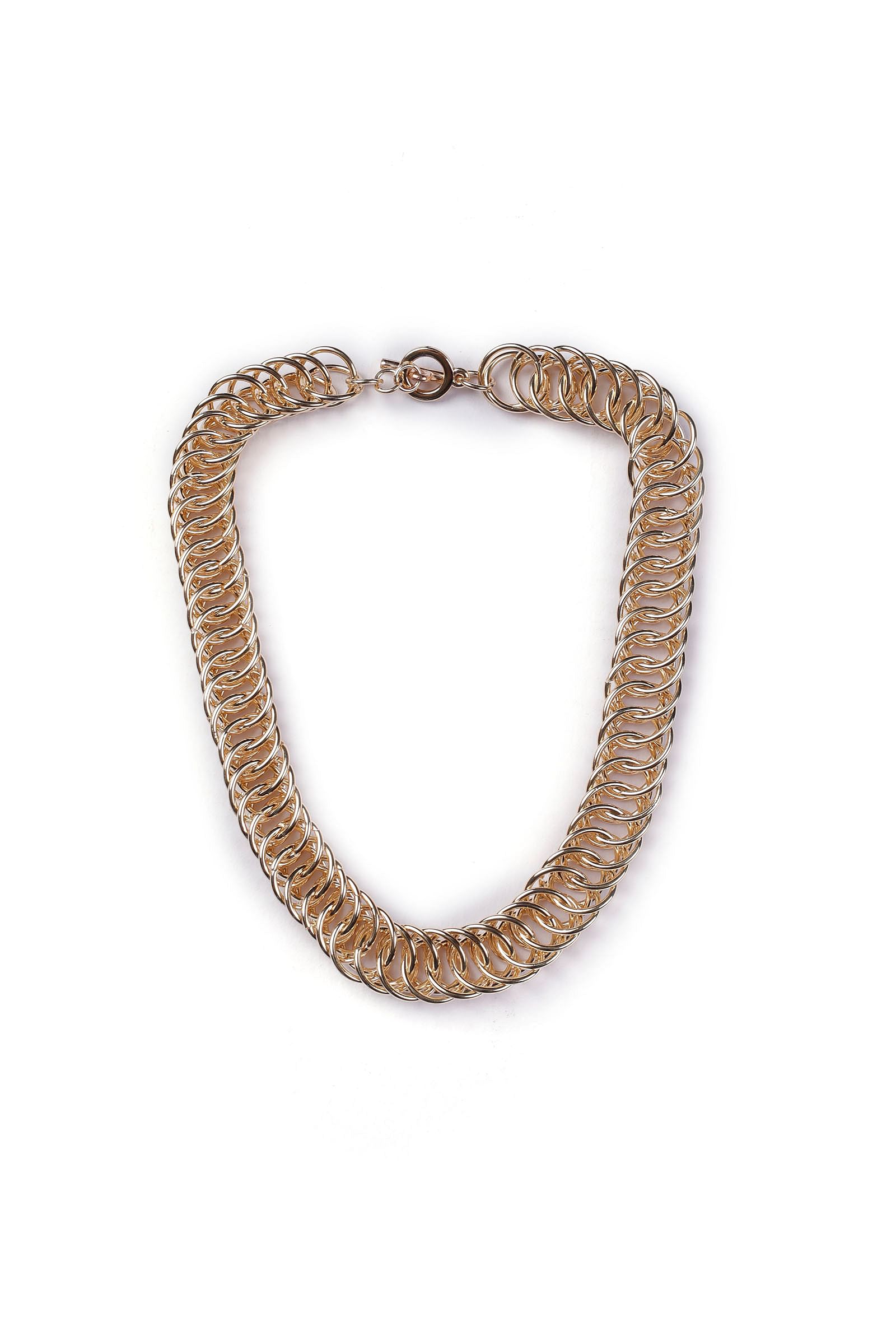 Gamila Brass Gold Necklace