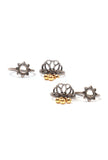 Set of 4: Ama Silver Brass Toering