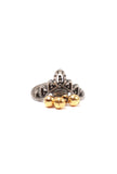 Set of 4: Pratai Silver Brass Toering