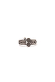 Set of 4: Lotus Silver Brass Toering