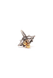 Set of 4: Parnika Silver Brass Toering