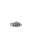 Set of 4: Parnika Silver Brass Toering