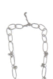 Sarah Chain Silver Necklace