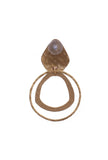 Iva Sphere Brass Earrings