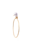 Big Loop Brass Earrings