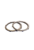 Mahira Blue Stone Brass Bangle