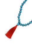 Blue Lava Chanting Beads