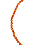 Orange Lava Chanting Beads