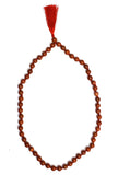 Coral Red Lava Chanting Beads