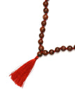 Red Lava Chanting Beads
