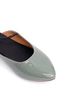 Sofia Grey Cruelty Free Leather Mules