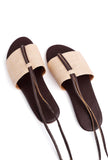 Umber Brown Cruelty Free Leather Flats