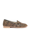 Black Brocade Loafers