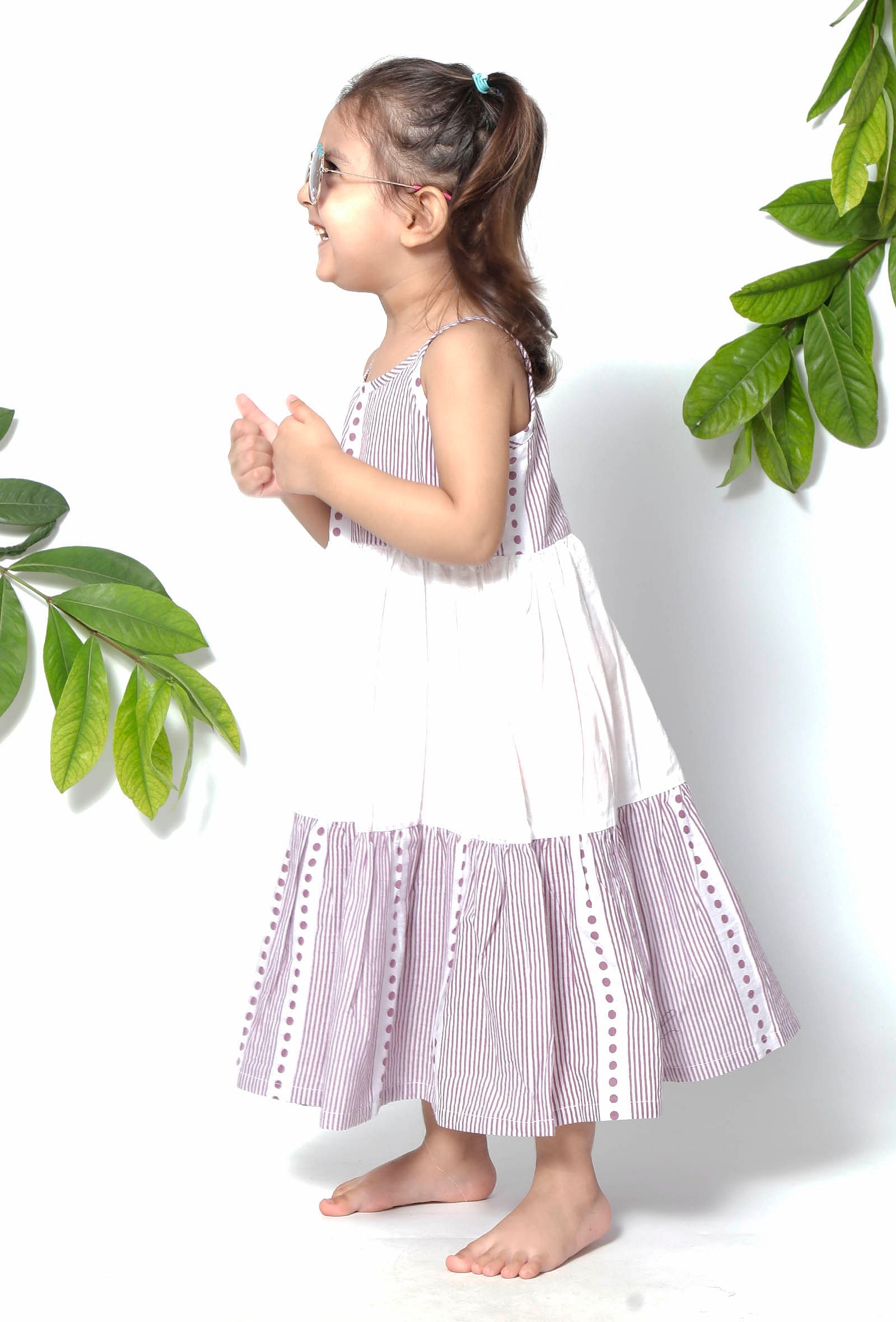 Merida Handblock Cotton Dress