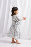 Black Block Printed Cotton Kaaftan