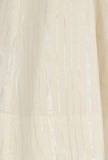 Set of 2: Sand White Cotton Anarkali Kurti with Flared Pants