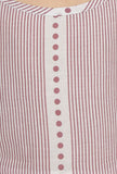 Mauve Handblock Cotton Dress