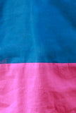 Set Of 2: Cotton Candy Blue And Pink Cotton Shirt With Pink Short