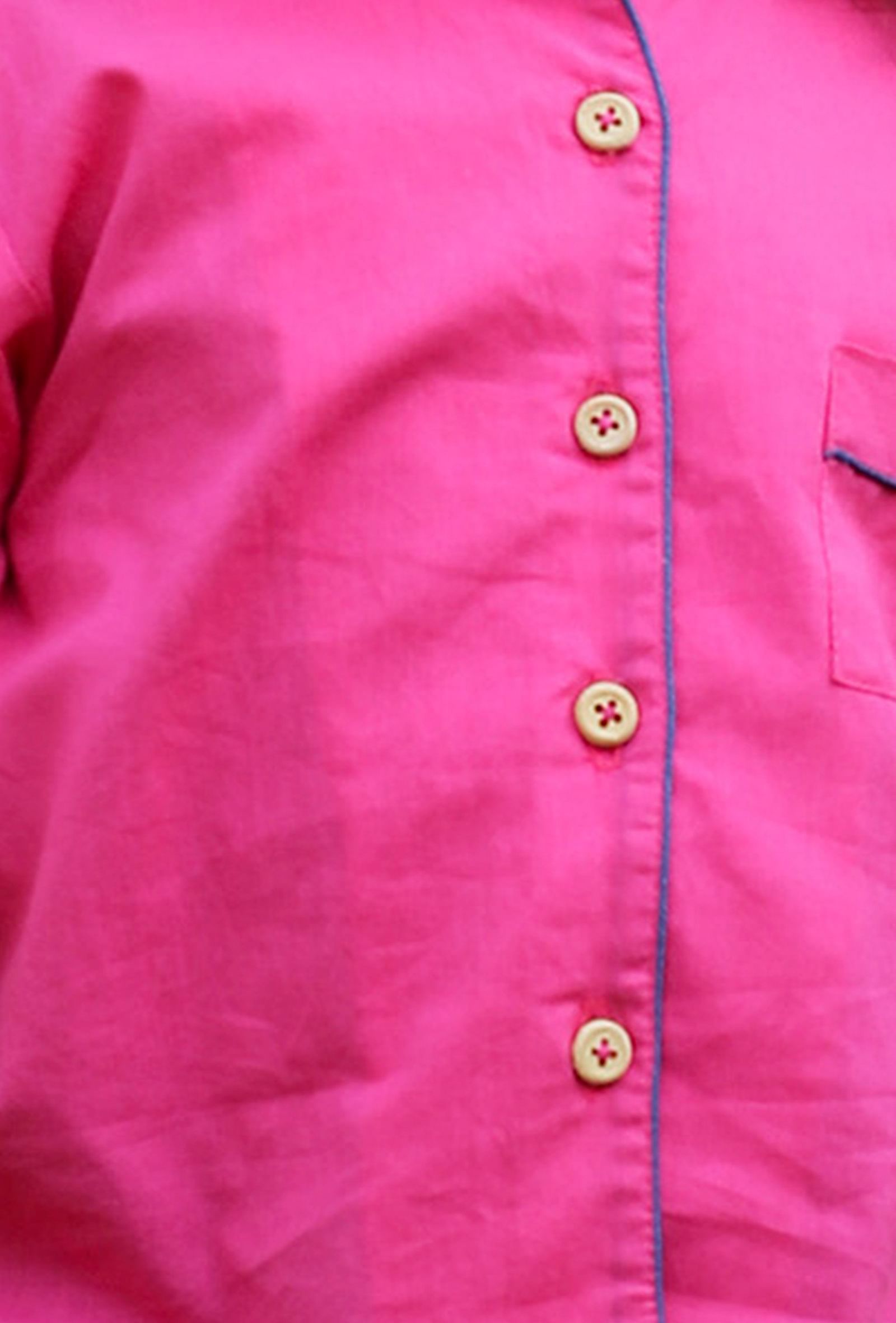 Set Of 2: Minnie Pink Shirt And Blue Short