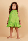 Mint Green Straight Woven Dress