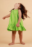 Mint Green Straight Woven Dress