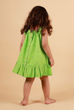 Mint Green Straight Woven Dress
