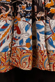 Set of 2: Three Print Kalamkari Kurta And Palazzos