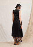 Black Cotton Kurta